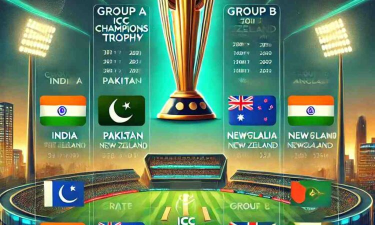 ICC Champions Trophy 2025 Full Schedule In Hindi: आईसीसी चैंपियंस ट्रॉफी 2025 का पूरा शेड्यूल