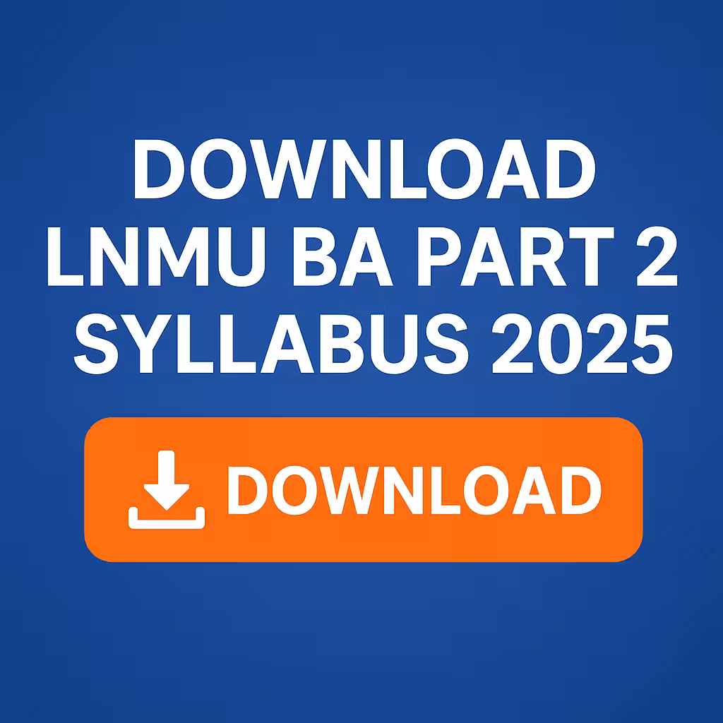 lnmu ba part 2 syllabus